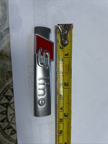 Genuine audi line badge - genuine,