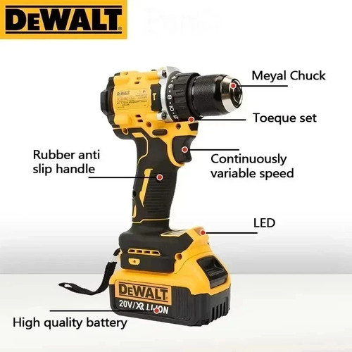 Dewalt dcd805 18v cordless - dcd805,