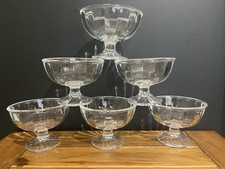 Vintage Crystal Desert Dishes