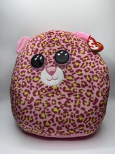 TY Beanie Boos Pink Leopard