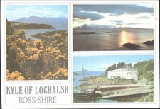 KYLE OF LOCHALSH, Ross-Shire, Scotland - Vintage POSTCARD