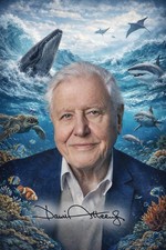David Attenborough Signed