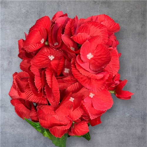 Artificial silk hydrangea - artificial, –
