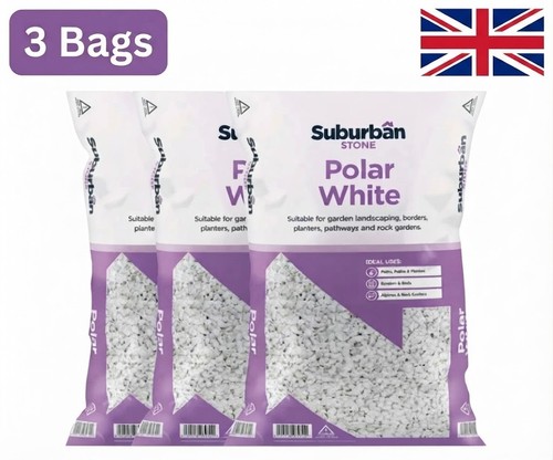 Polar white chippings 10mm - polar,