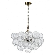 Bubble ball glass chandelier - ball,
