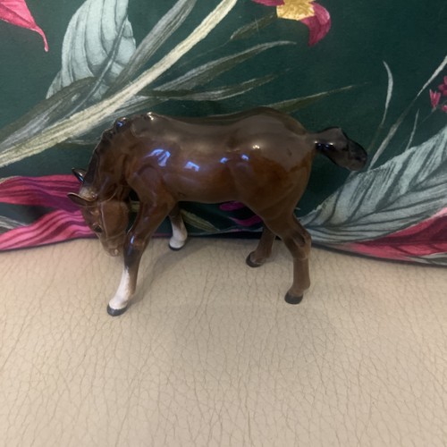 Beswick grazing foal unboxed - grazing, foal,