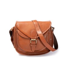 Satchel Shoulder Women's Leather Brown Crossbody Handbag Messenger Bag