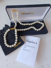 Vintage Napier Pearl Necklace