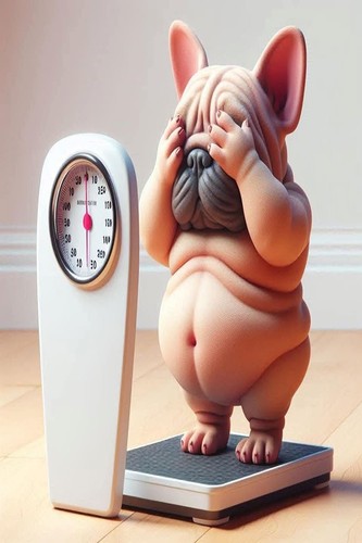 Brand new funny dog - brand, scales