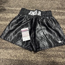 Roy Jones Jr. L Signed Boxing Trunks (Shorts) JSA - COA 🥊