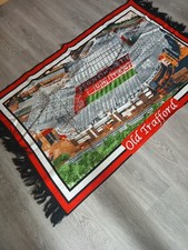 Manchester United Old Trafford 54.5"x 35"  Wall Rug Table Cloth Banner Flag