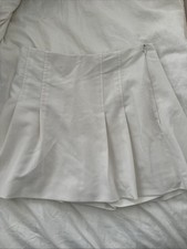 Zara Size S White Pleated High