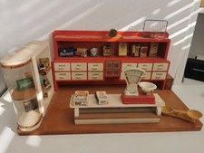 Mid Century Vintage German Child's Shop C/W A Number of Food Box's Very Rare