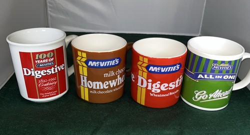 Mcvities vintage mugs - mcvities,