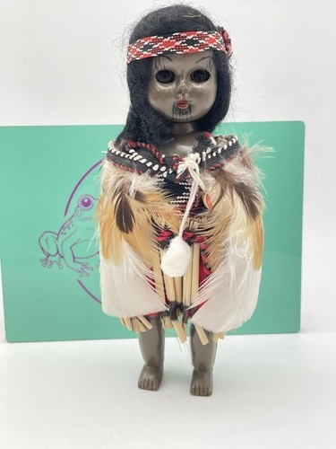 Vintage maori tribal - maori, doll