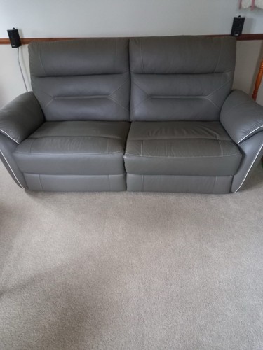 Scs grey sofa - x,