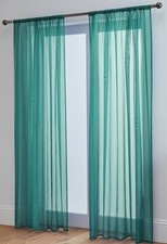 Voile Curtains Pair (2 Panels)