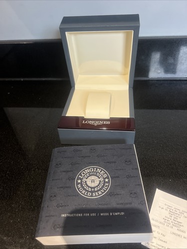 Original longines watch box - longines,