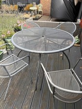 Metal Garden Furniture Set