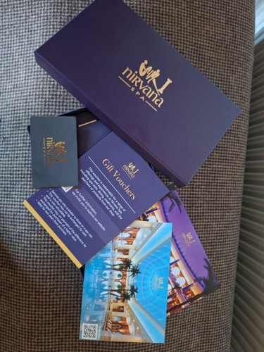 Nirvana spa voucher 200 - -, £200