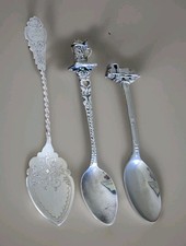 Silver Plated Souvenir Spoons