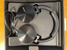 Sony Wired Headphones MDR-XB950 Over-Ear Excellent Black/ Red Wired
