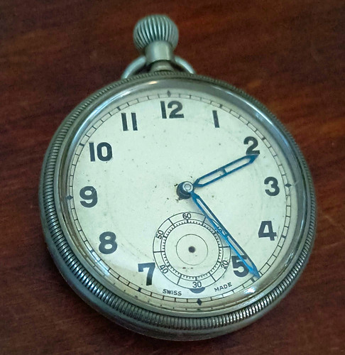 Pilot pocket watch - pilot's,