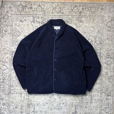 RARE Navy YMC Fleece Cardigan