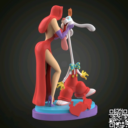 Jessica roger rabbit 3d - &,