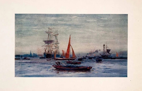 Rotherhithe print william - rotherhithe,