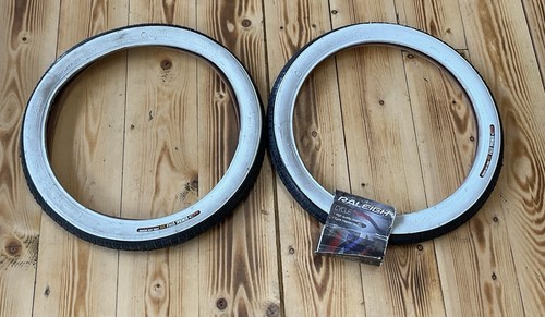 Raleigh white wall - white, tyres
