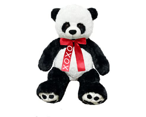 Large foot panda teddy bear - panda,