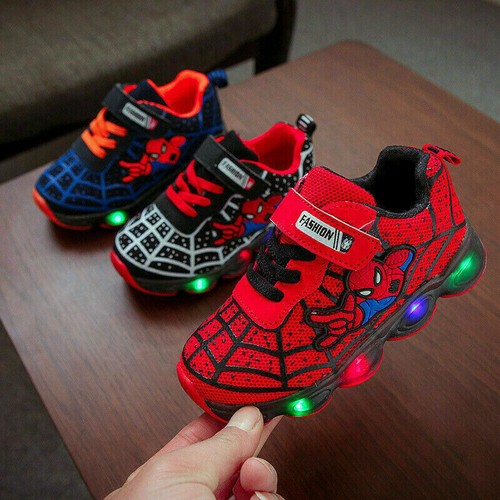 New children spiderman led - new,