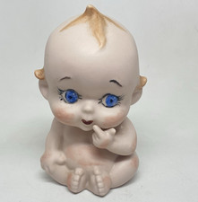 Vintage Ceramic Bisque Cupie