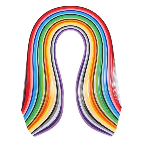 520 quilling strips paper - x,