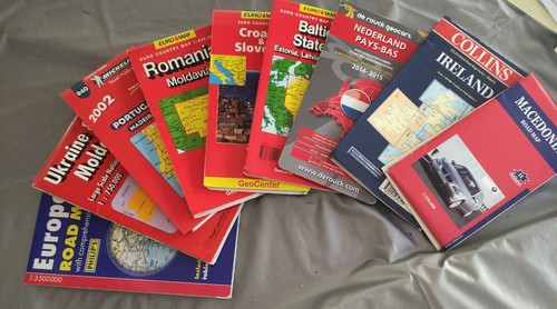 Selection european maps - of,