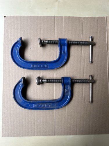One pair record clamps 4 - record,