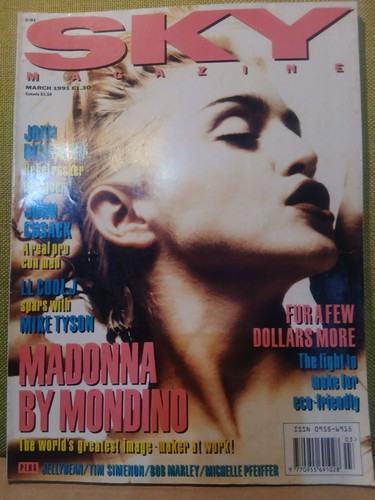 Sky magazine madonna cover - sky,