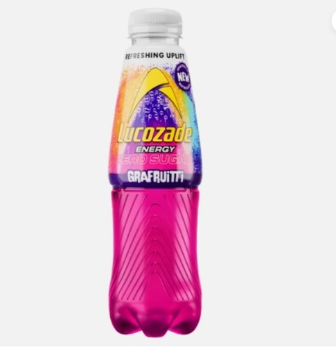 Lucozade energy zero - zero, sugar