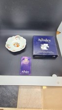 AYNSLEY COTTAGE GARDEN SMALL TRINKET DISH 5” in Original Box.
