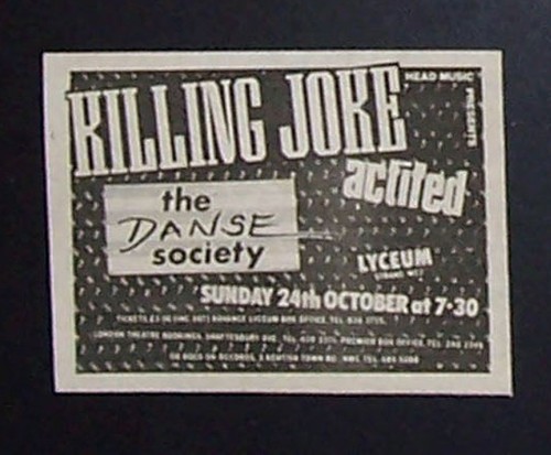 Killing joke revelations tour - killing,