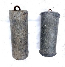 Pair Antique Lead Weights