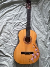 Acoustic guitar painted good condition Artisan guitar