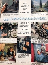 72-6 Ephemera 1962 Article Life Aboard The Narwhal British Submarine