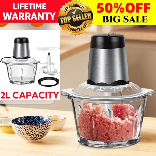 Electric food chopper - 2l,