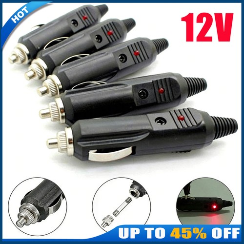 5pcs 12v male car - 12v,