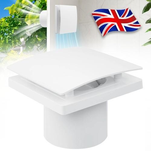 Square bathroom extractor - bathroom, fan