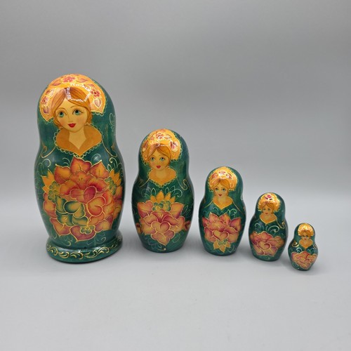 Vintage russian nesting dolls - vintage,