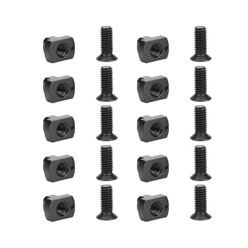 10pcs rail screws and nuts - 10pcs, for