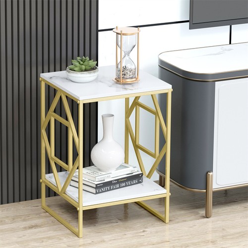 Real marble side - real, table